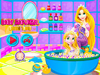 Игра Водные процедуры Рапунцель Игра Водные процедуры Рапунцель